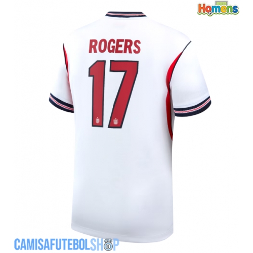 Camisa de time de futebol Inglaterra Morgan Rogers #17 Replicas 1º Equipamento Mundo 2026 Manga Curta